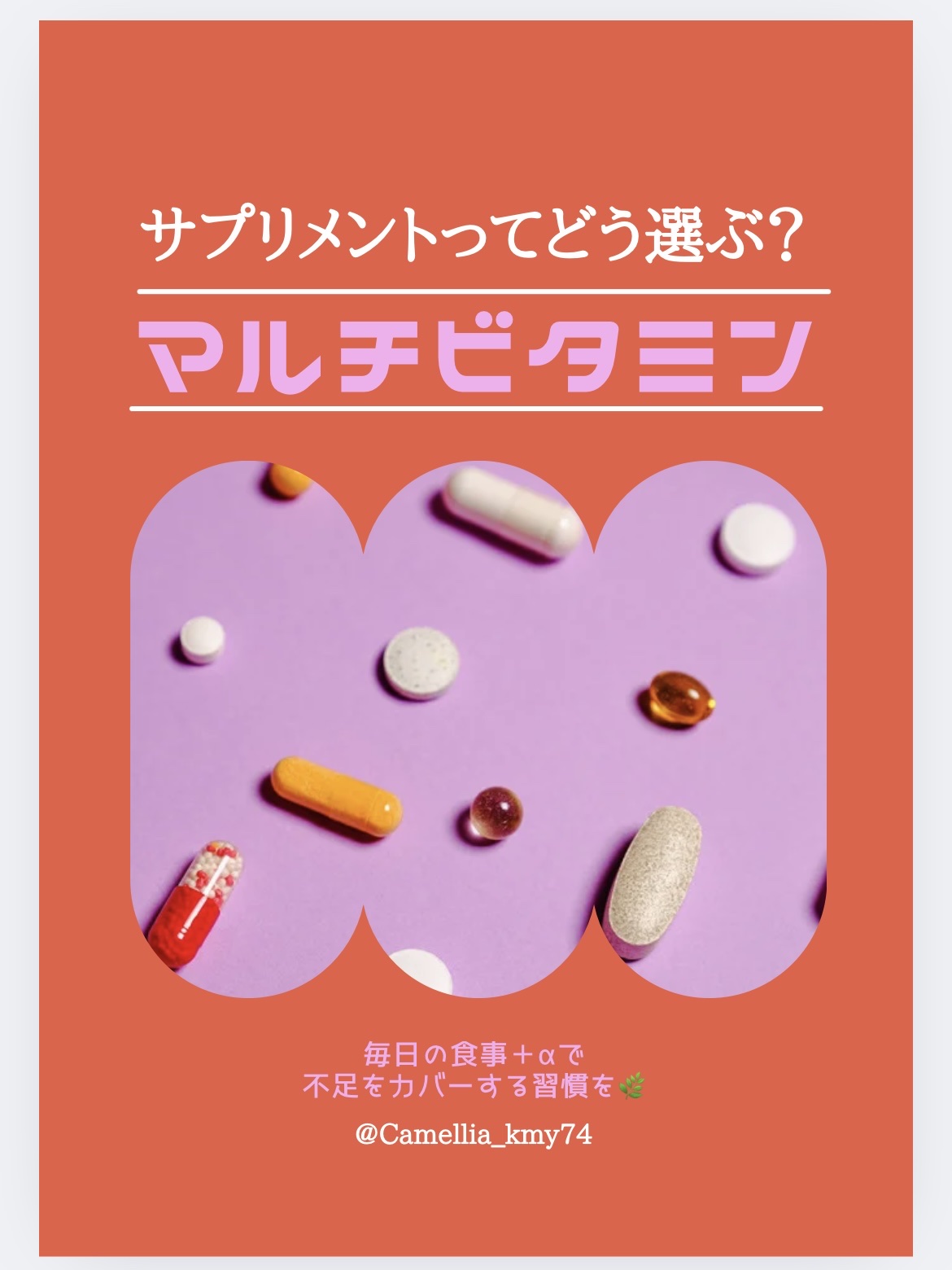 マルチビタミン＆ミネラル/ネイチャーメイド/健康サプリメントを使ったクチコミ（1枚目）