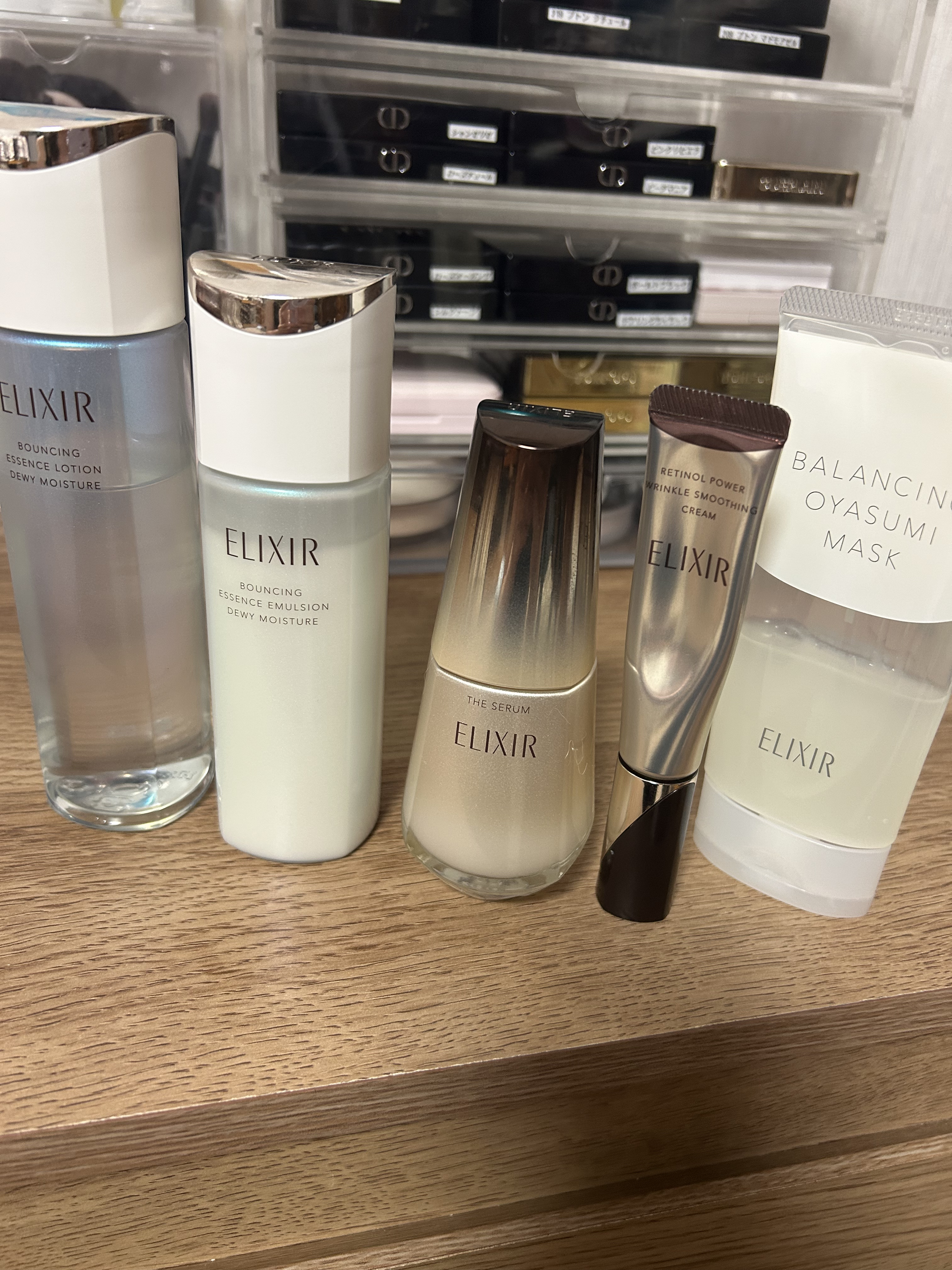 エリクシール ルフレ バランシング おやすみマスク/エリクシール/フェイスクリームを使ったクチコミ（1枚目）