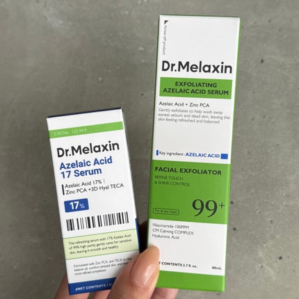 アゼライン酸ゴマージュピーリングセラム/Dr.Melaxin/美容液を使ったクチコミ(4枚目)