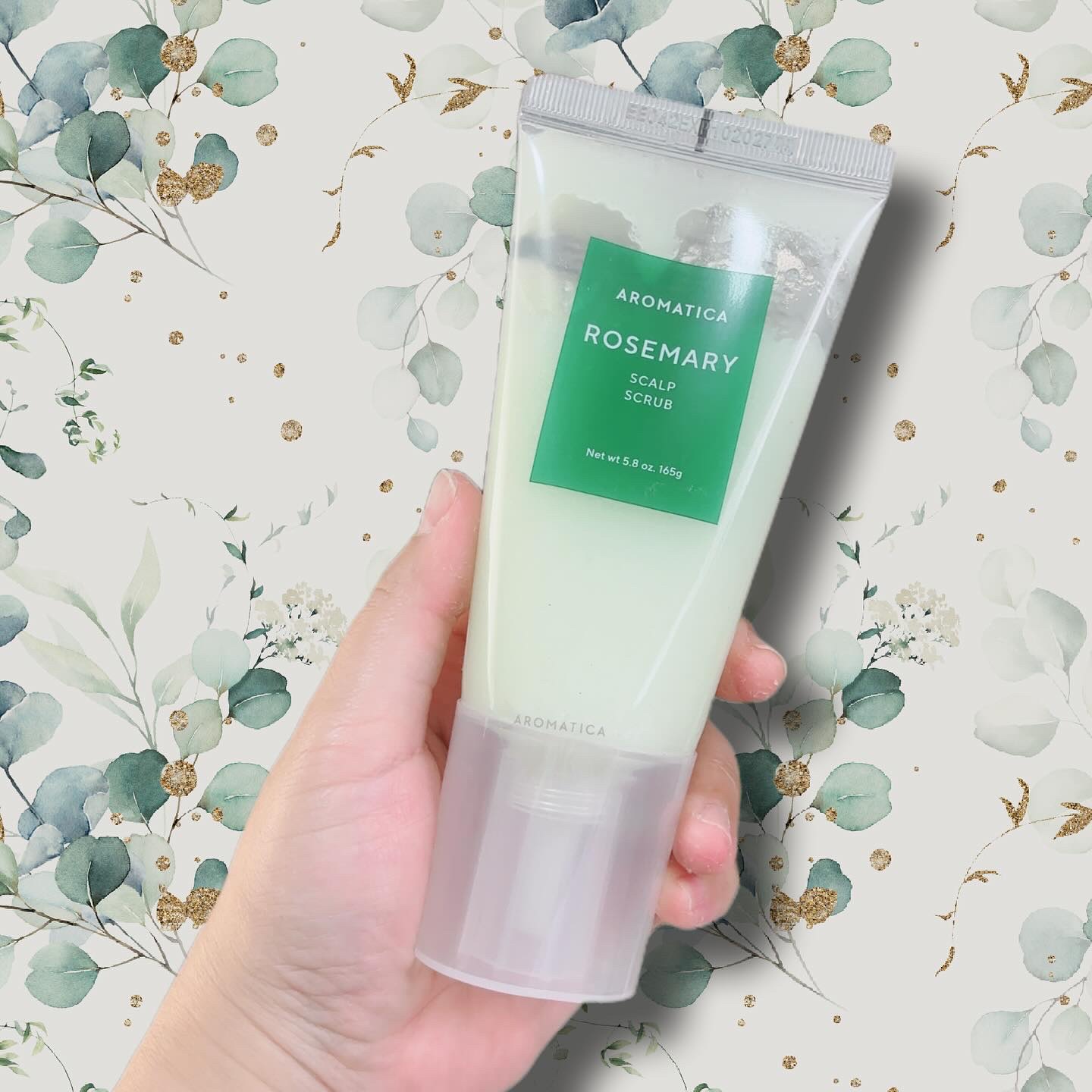 ローズマリー スカルプ スクラブ/AROMATICA/ヘッドスクラブを使ったクチコミ（2枚目）