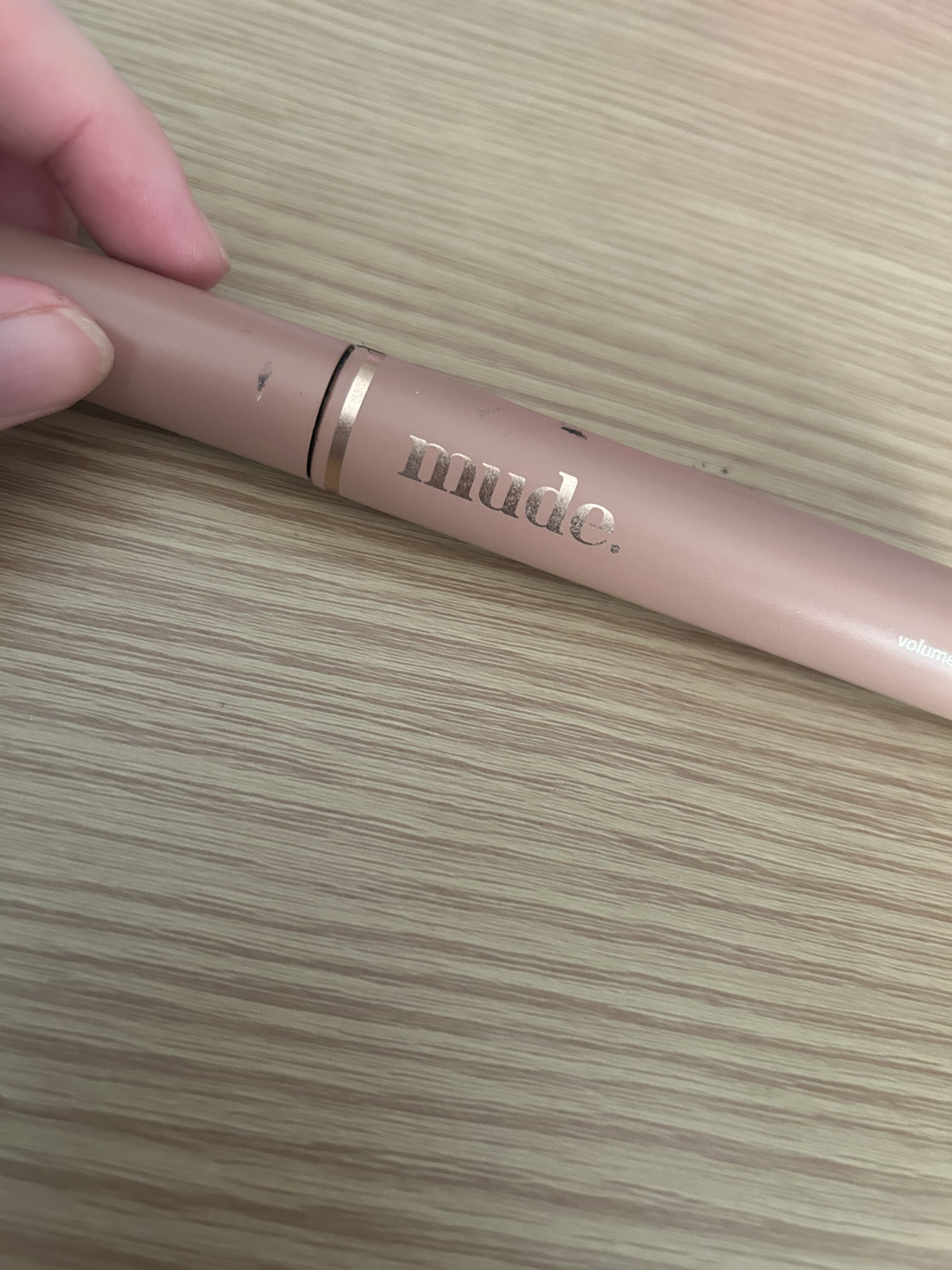 MD インスパイア ボリューム カーリング マスカラ ブラック/mude./マスカラを使ったクチコミ（1枚目）
