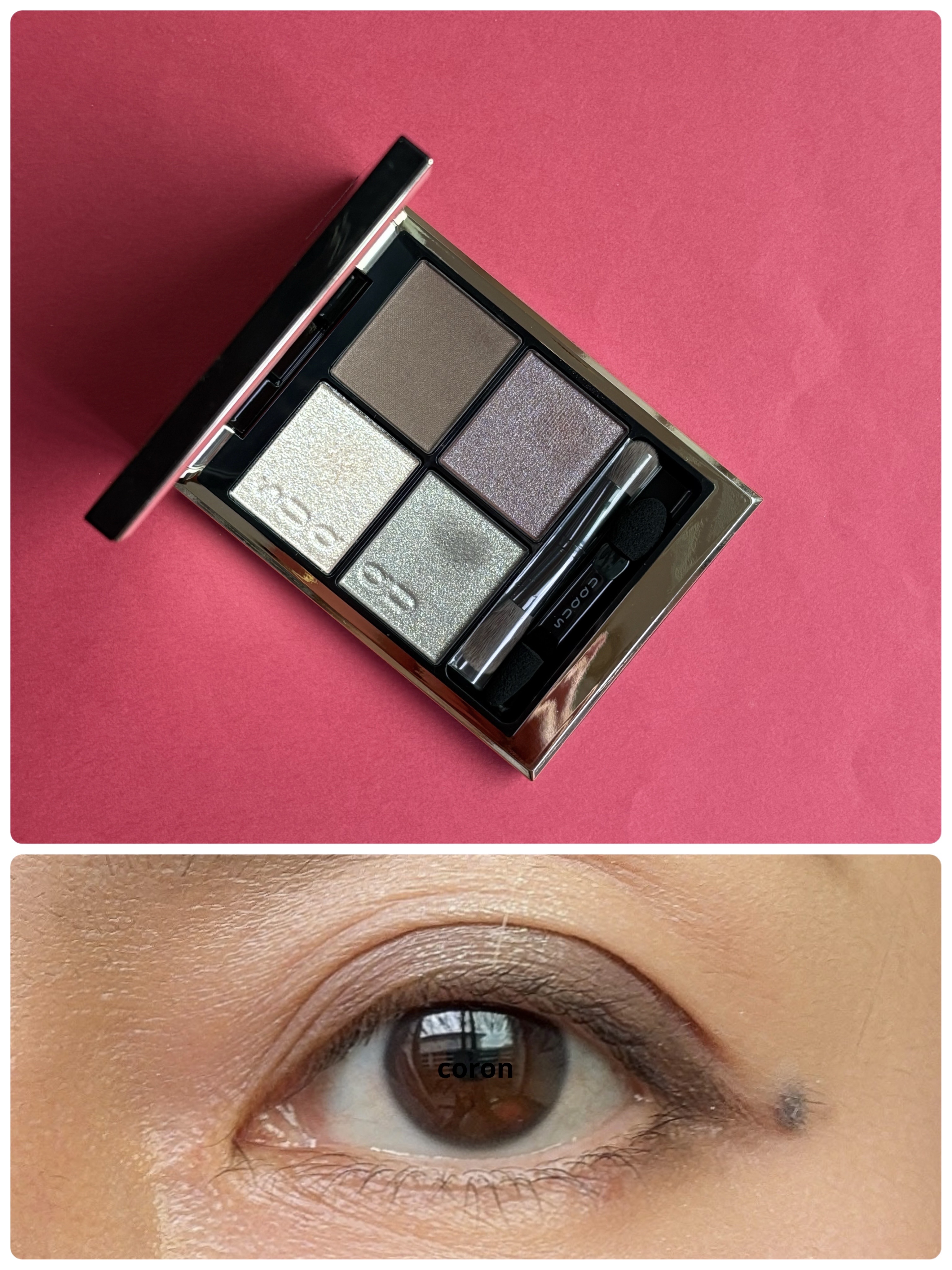 シグニチャー カラー アイズ 142 雪今宵 -YUKIKOYOI/SUQQU/アイシャドウパレットを使ったクチコミ（1枚目）