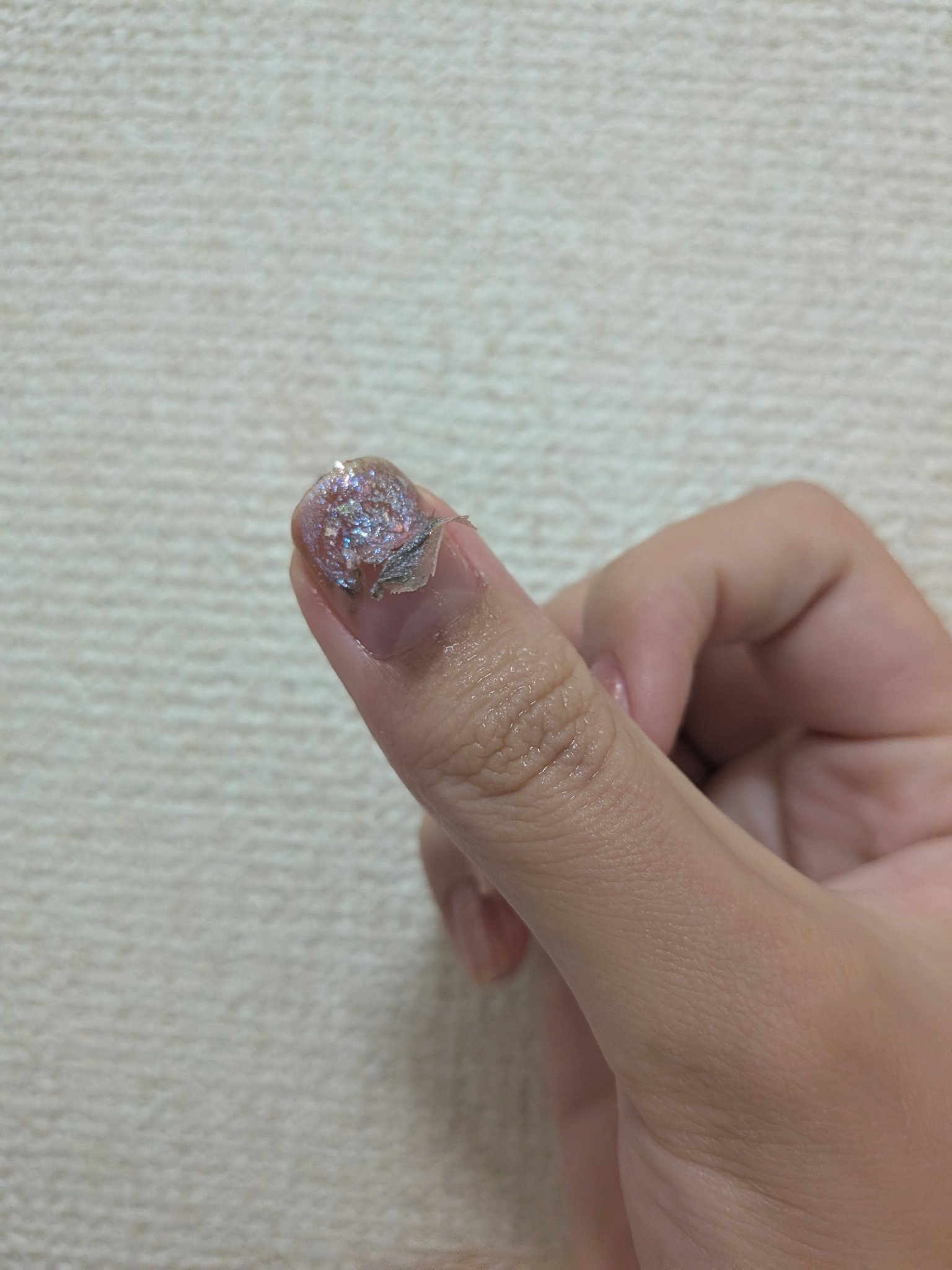 pa プラス ピールオフベースコート/pa nail collective/ネイルベースコートを使ったクチコミ（3枚目）