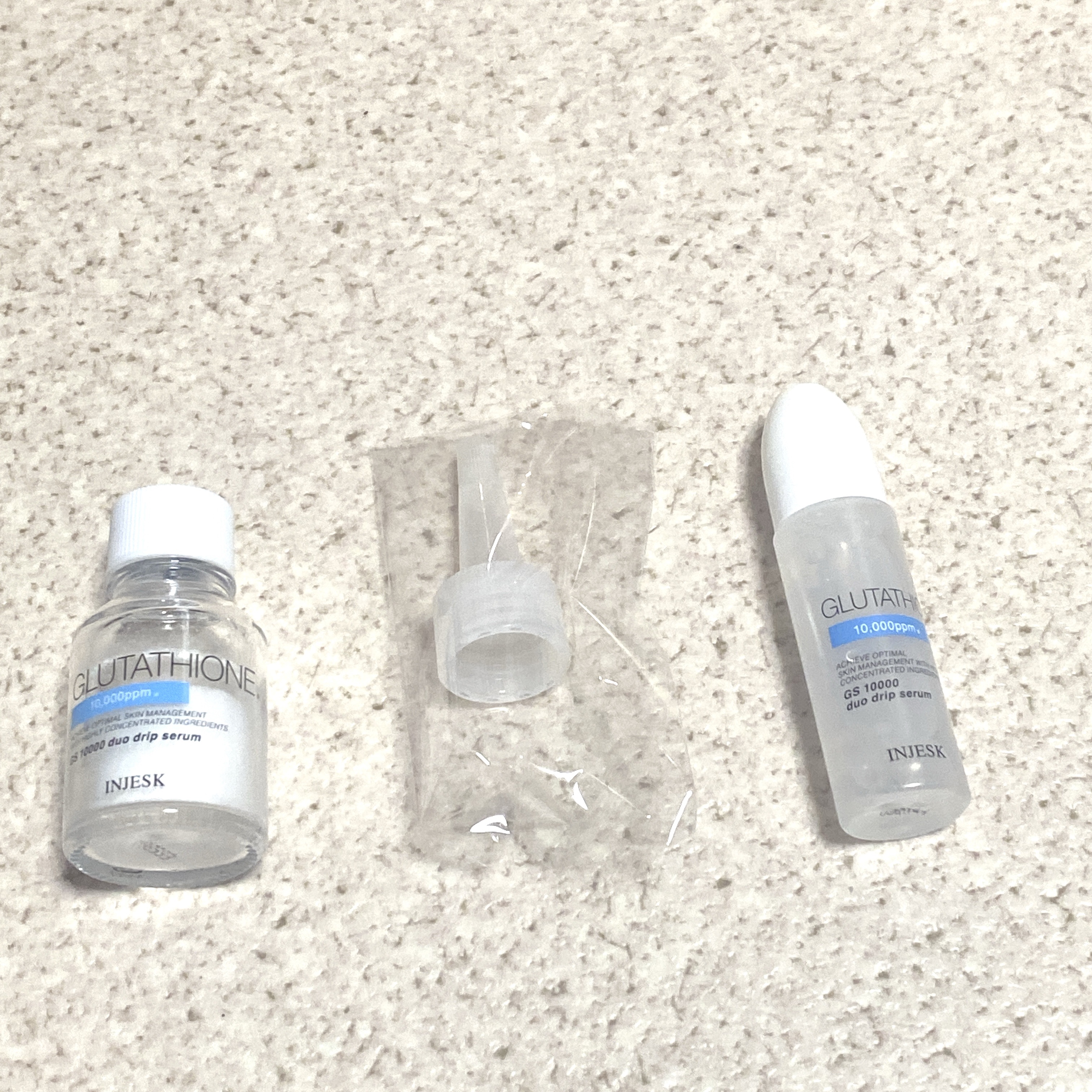 インジェスク GS １００００ デュオ ドリップ セラム/INJESK/美容液を使ったクチコミ（3枚目）