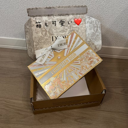 クチュール アイ パレット(ホリデー コレクション 2025 限定品)/Dior/アイシャドウパレットを使ったクチコミ(3枚目)