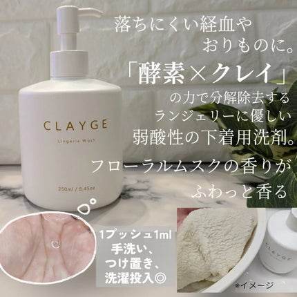 ランジェリーウォッシュ 250ml/CLAYGE/その他ランドリー用品を使ったクチコミ(2枚目)