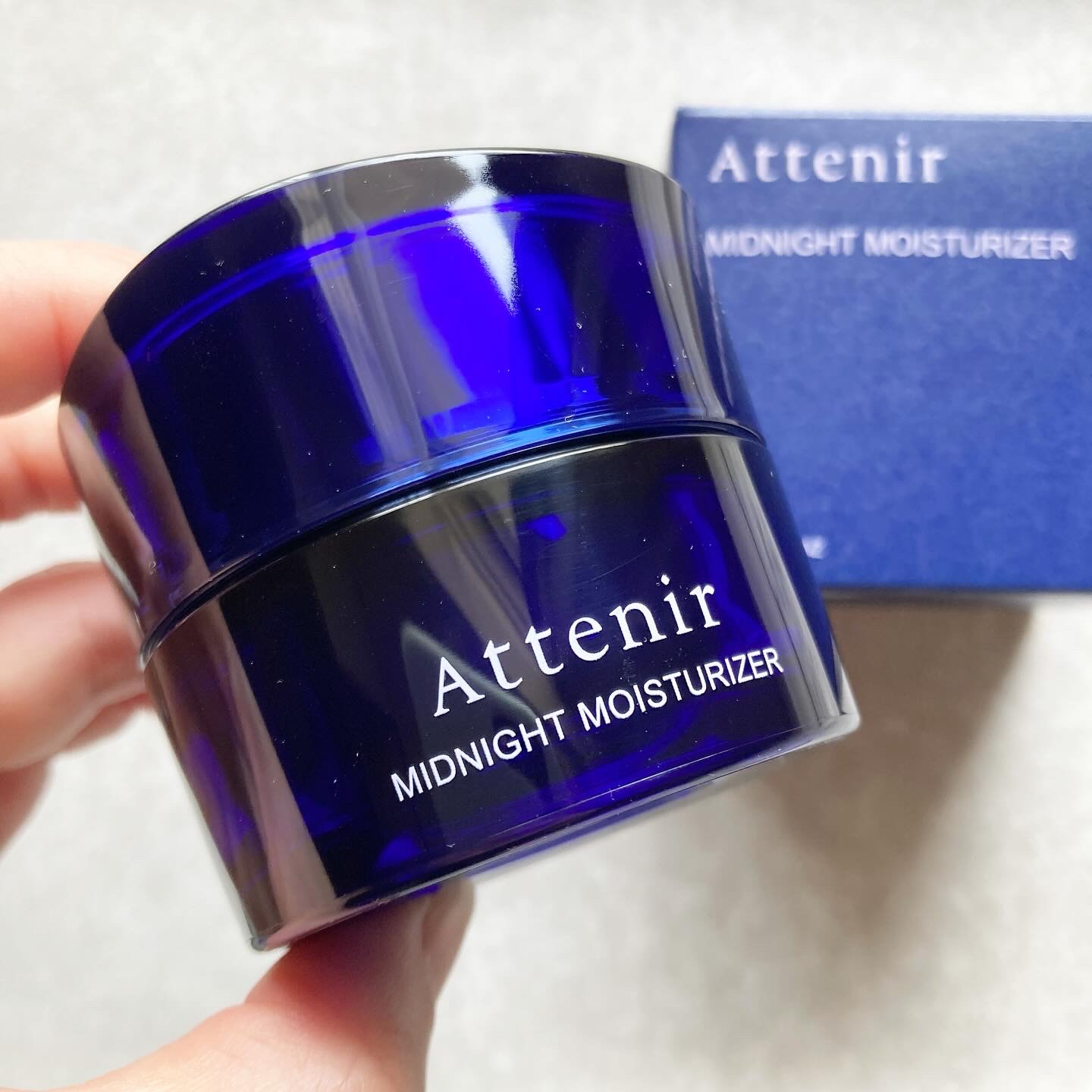 アテニア ミッドナイトモイスチャライザー/アテニア/フェイスクリームを使ったクチコミ（1枚目）