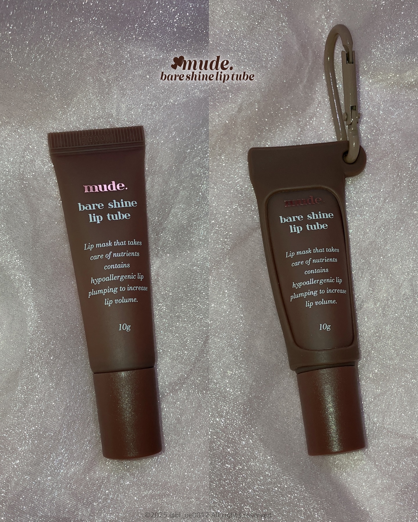 ベアシャインリップチューブ/mude/リップマスクを使ったクチコミ（2枚目）