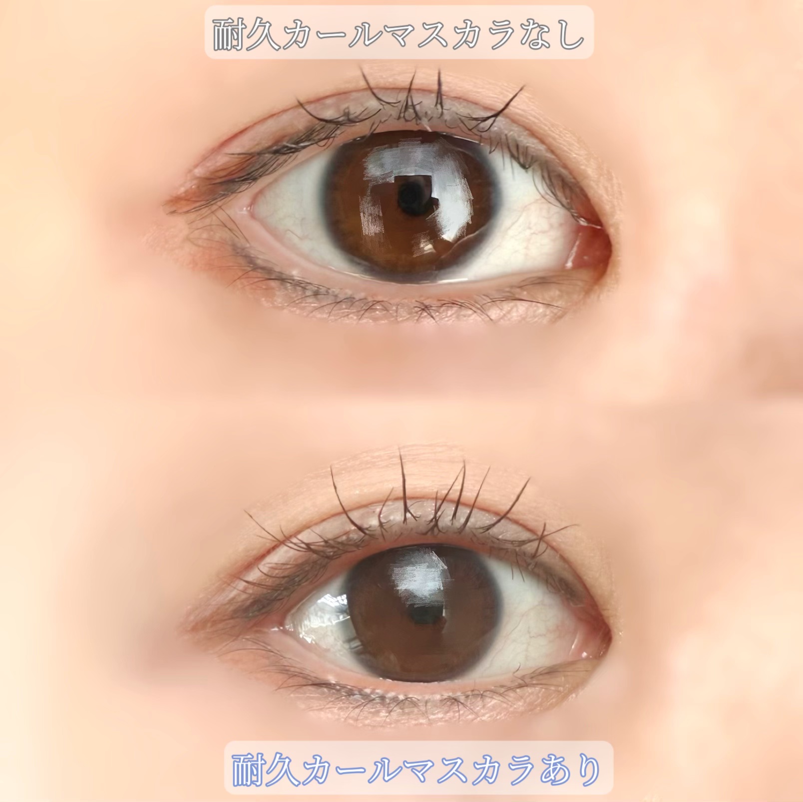 耐久カールマスカラ/CEZANNE/マスカラを使ったクチコミ（1枚目）