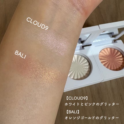 OFRA mini Highlighter/Ofra Cosmetics/パウダーハイライトを使ったクチコミ(2枚目)