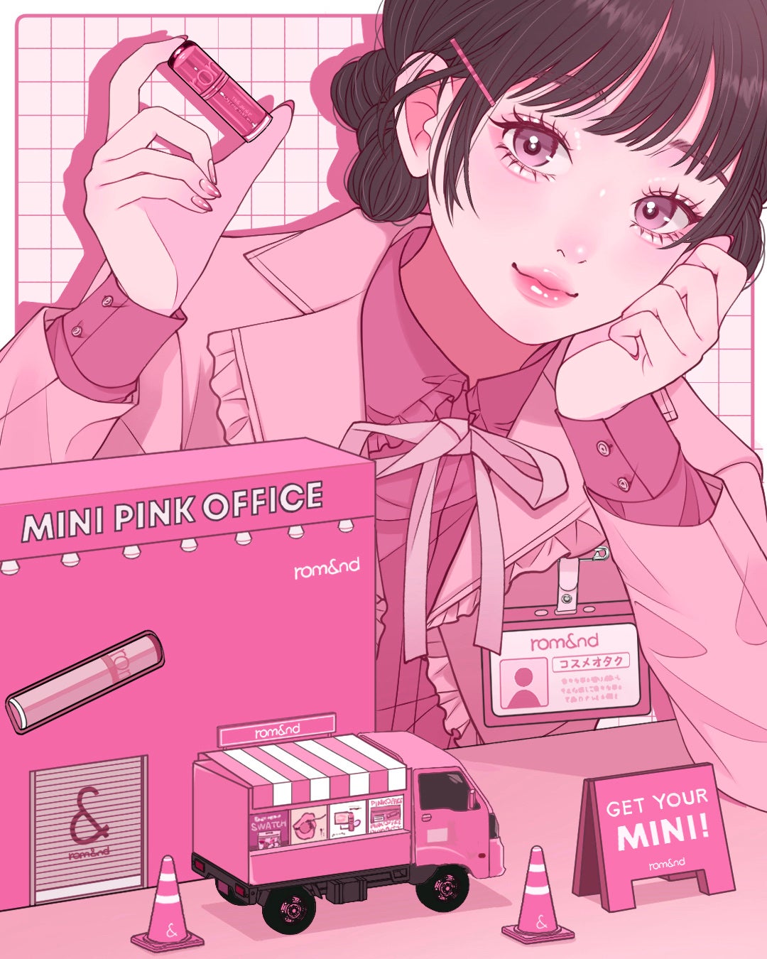 ハンオールブロウカラ/rom&nd/眉マスカラを使ったクチコミ(1枚目)