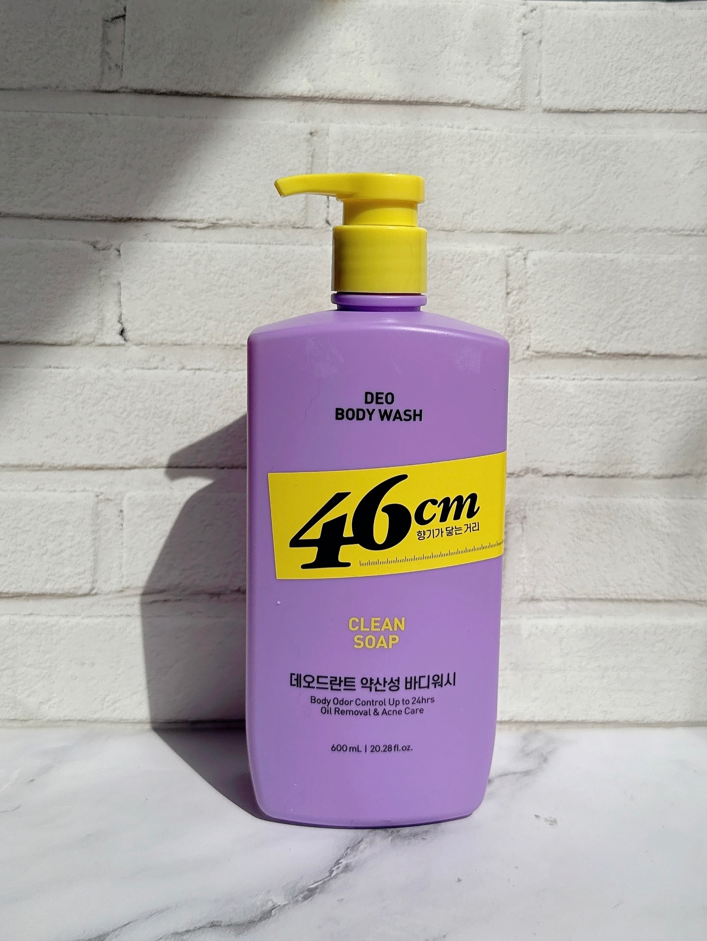 ボディウォッシュ　クリーンソープ/46cm/ボディソープを使ったクチコミ（1枚目）