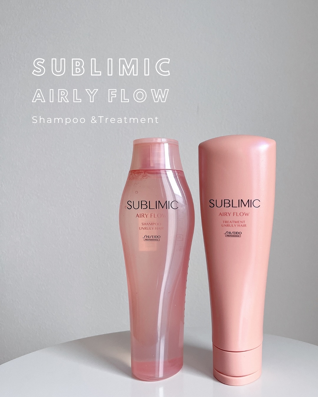 エアリーフロー シャンプー／トリートメント/サブリミック/サロンシャンプーを使ったクチコミ（1枚目）