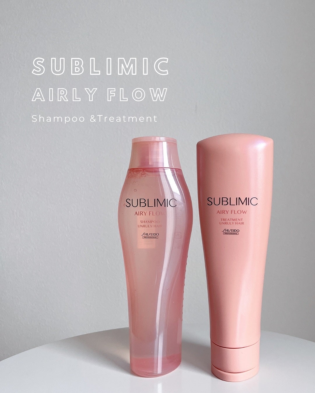 エアリーフロー シャンプー/トリートメント/サブリミック/サロンシャンプーを使ったクチコミ(1枚目)