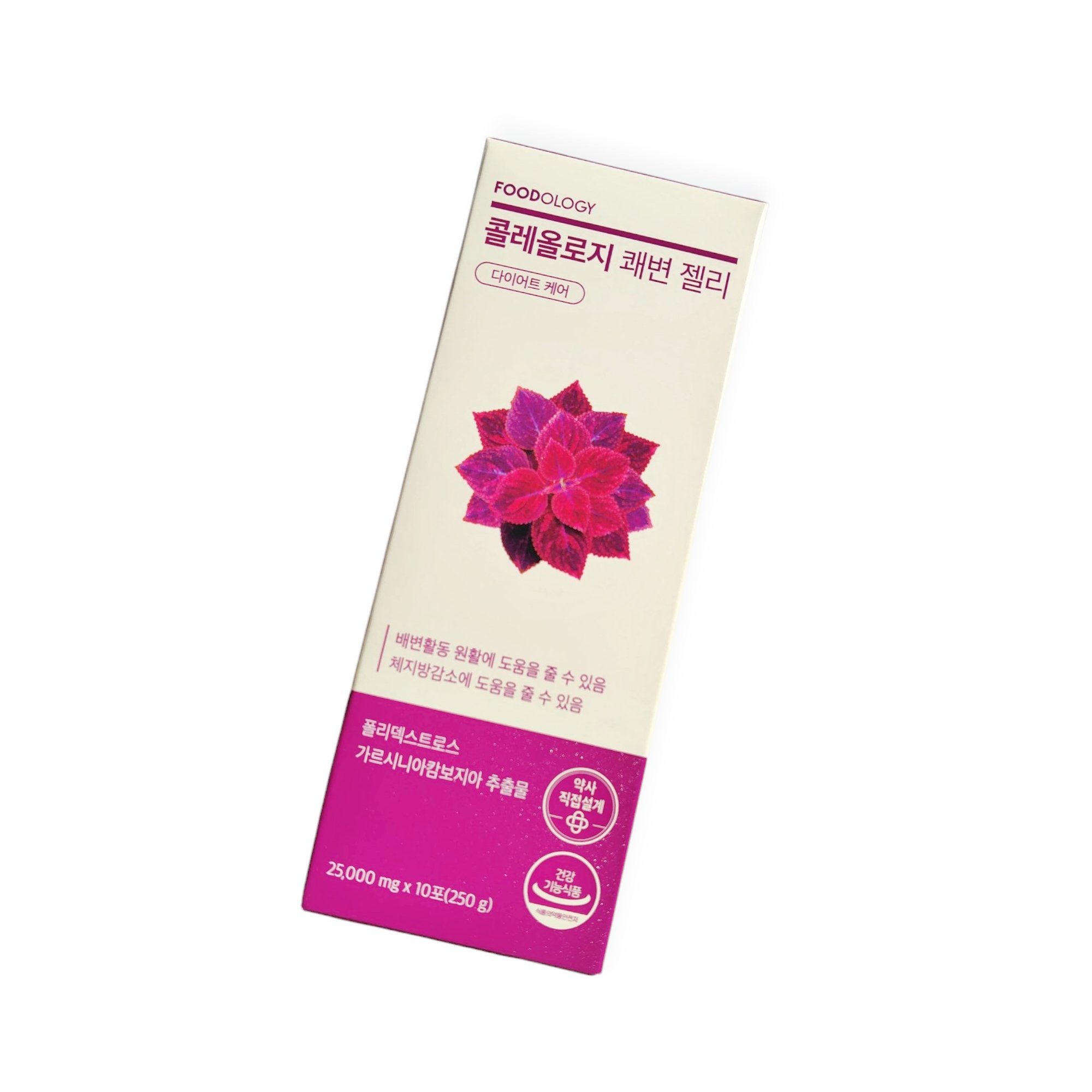 コレオロジー快調ゼリー/FOODOLOGY/健康サプリメントを使ったクチコミ（1枚目）