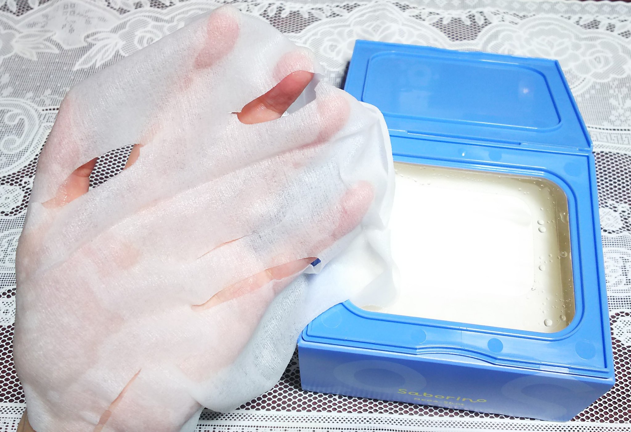 サボリーノ メガショット 朝用ツヤピールマスク CC/サボリーノ/シートマスク・パックを使ったクチコミ（3枚目）