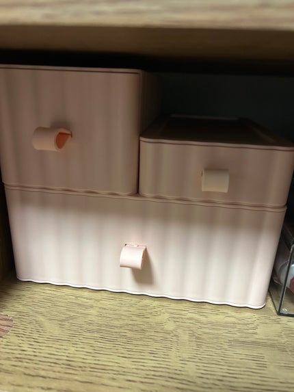 ふんわりウェーブ積み重ね自由自在引き出し収納/THREEPPY/その他を使ったクチコミ(1枚目)