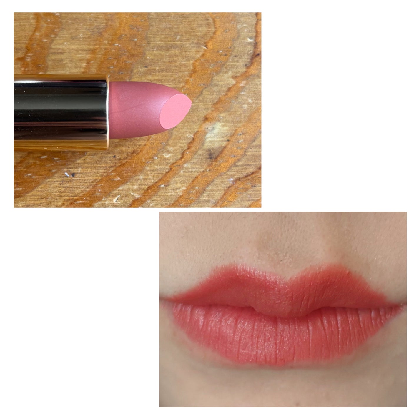 カラーリッシュモイストマットN/ロレアル パリ/口紅を使ったクチコミ(2枚目)