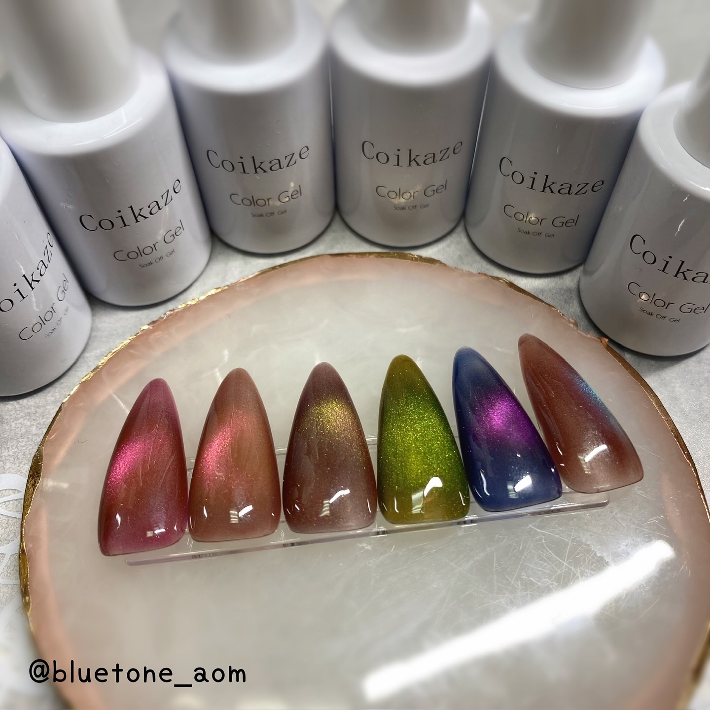 Coikaze キャッツアイジェル/Coikaze/ジェルネイルを使ったクチコミ（1枚目）