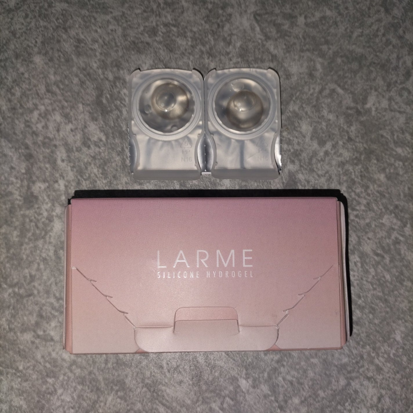 シリコーンハイドロゲルUV 2week/LARME/カラーコンタクトレンズを使ったクチコミ(2枚目)