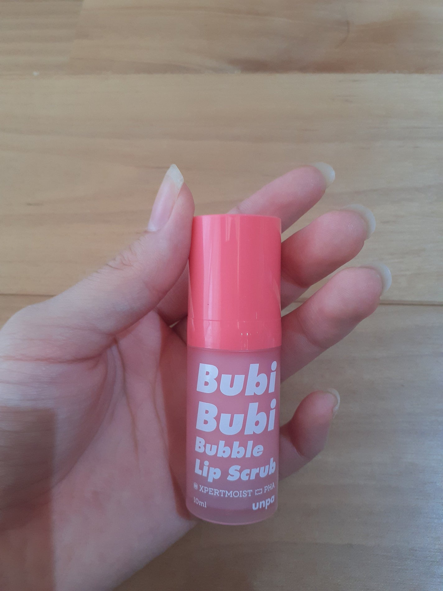 ブビブビ バブルリップスクラブ/unpa/リップスクラブを使ったクチコミ(4枚目)