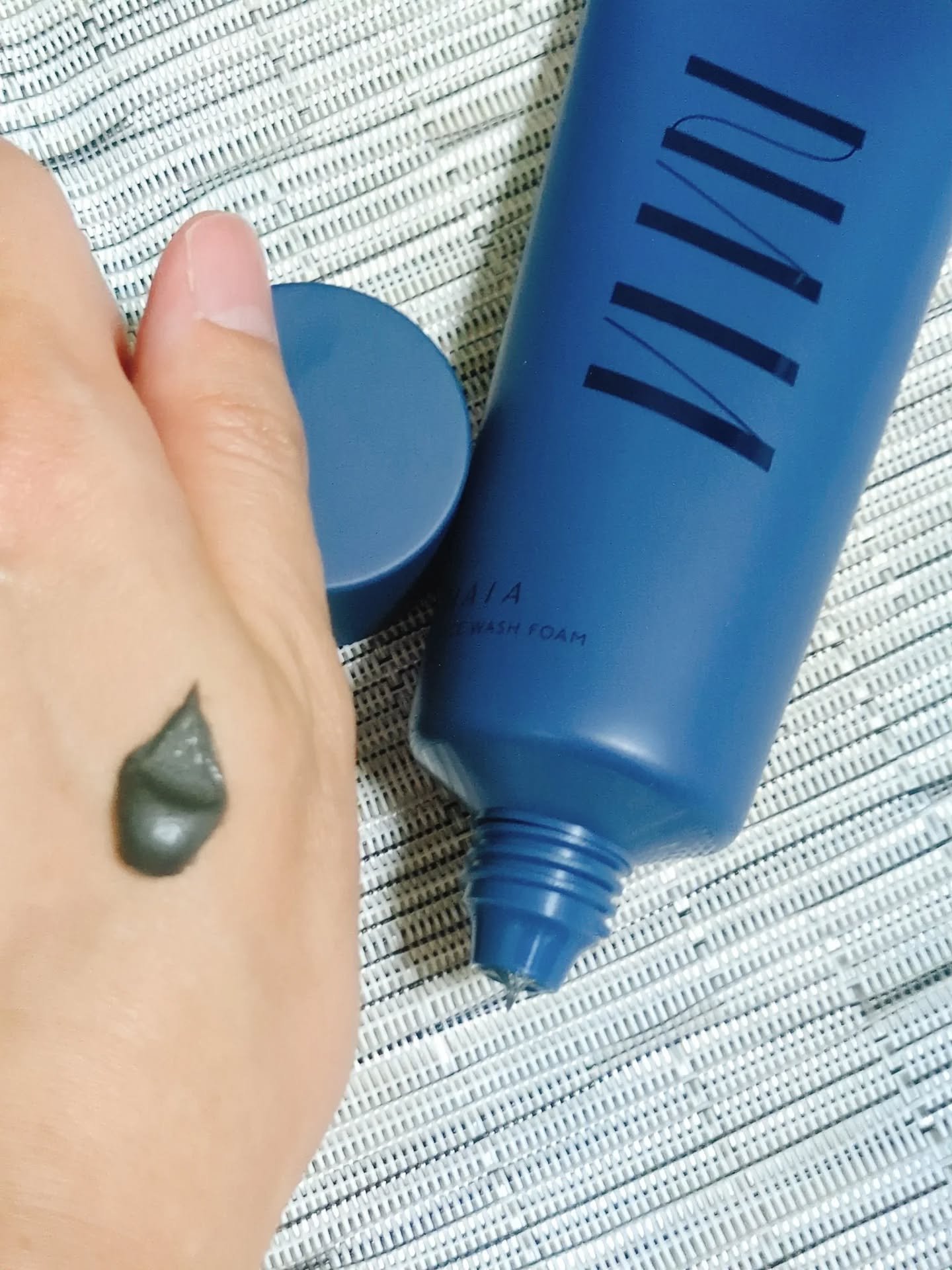 菊炭＆酒粕配合 洗顔フォーム/NAIA/洗顔フォームを使ったクチコミ（2枚目）