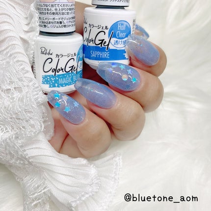 パル カラージェル/キャンドゥ/ジェルネイルを使ったクチコミ(7枚目)