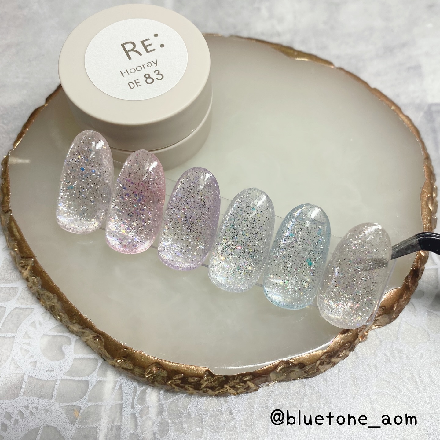 【RE:】Hooray./Beach/ジェルネイルを使ったクチコミ（3枚目）