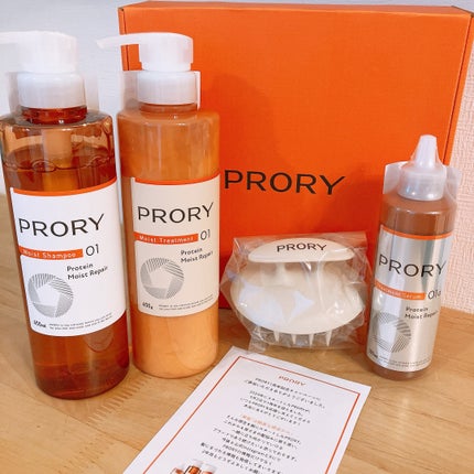 プロリー モイストリペア シャンプー/トリートメント/PRORY/市販シャンプーを使ったクチコミ(1枚目)