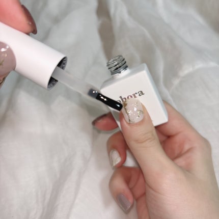 セミキュアジェルネイル(ハンド)/ohora/ネイルシールを使ったクチコミ(4枚目)