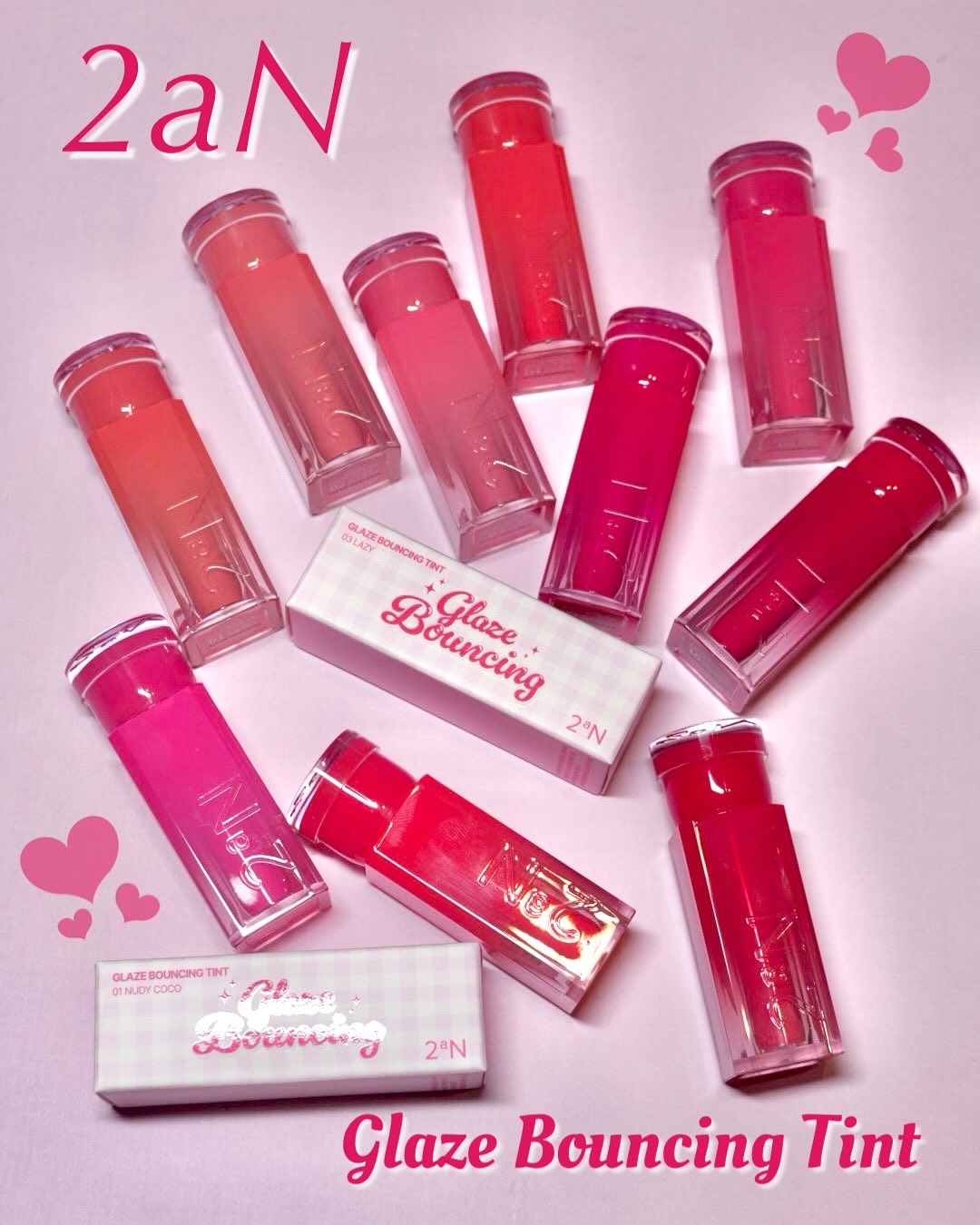 グレイズバウンシングティント/2aN/リップティントを使ったクチコミ（1枚目）