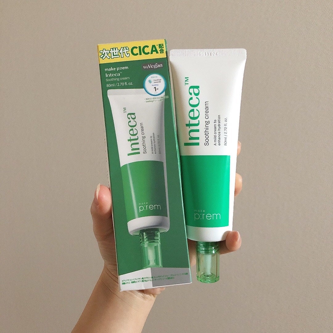 インテカ スージングクリーム/make prem/フェイスクリームを使ったクチコミ(2枚目)