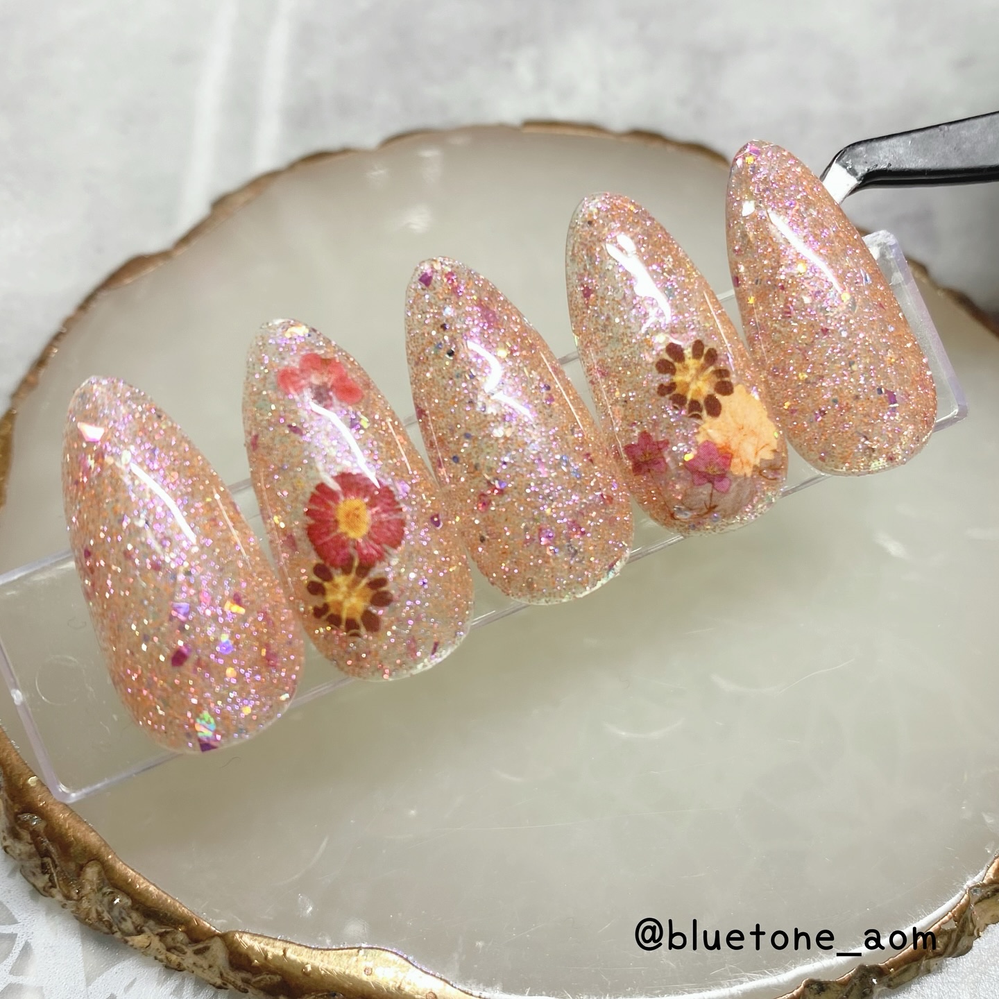ネイルシール/SHEIN/ネイルシールを使ったクチコミ（2枚目）