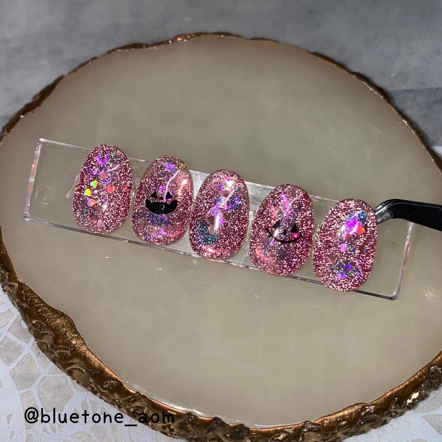 ネイルシール/セリア/ネイルシールを使ったクチコミ(4枚目)