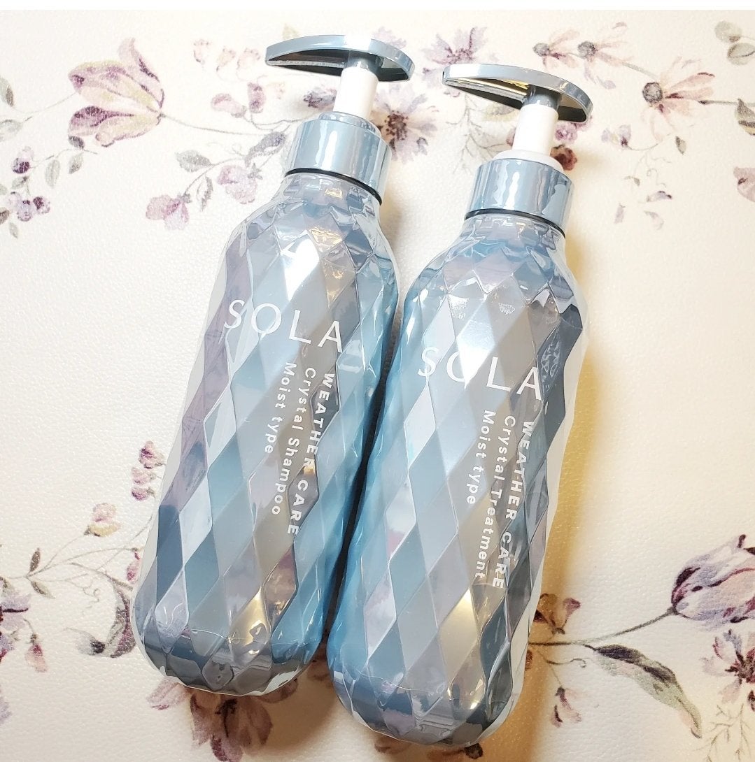 ソラ ウェザーケア クリスタル シャンプー/ヘアトリートメント モイストタイプ/SOLA WEATHER CARE/市販シャンプーを使ったクチコミ(1枚目)
