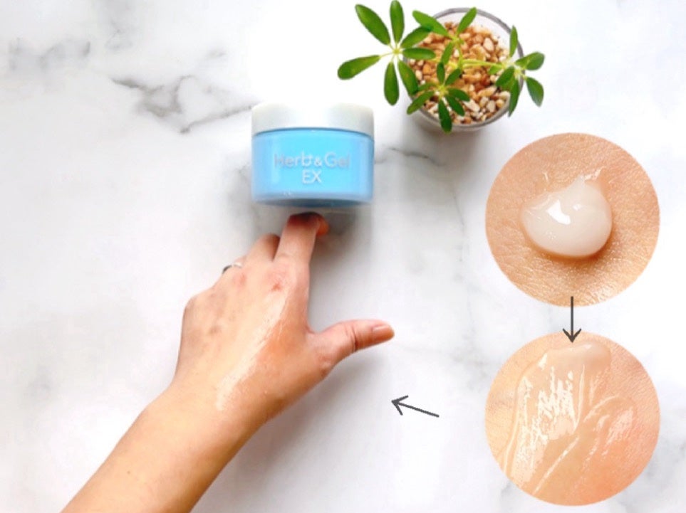 ハーブアンドゲルEX/ナチュラルウェーブ/オールインワン化粧品を使ったクチコミ(3枚目)