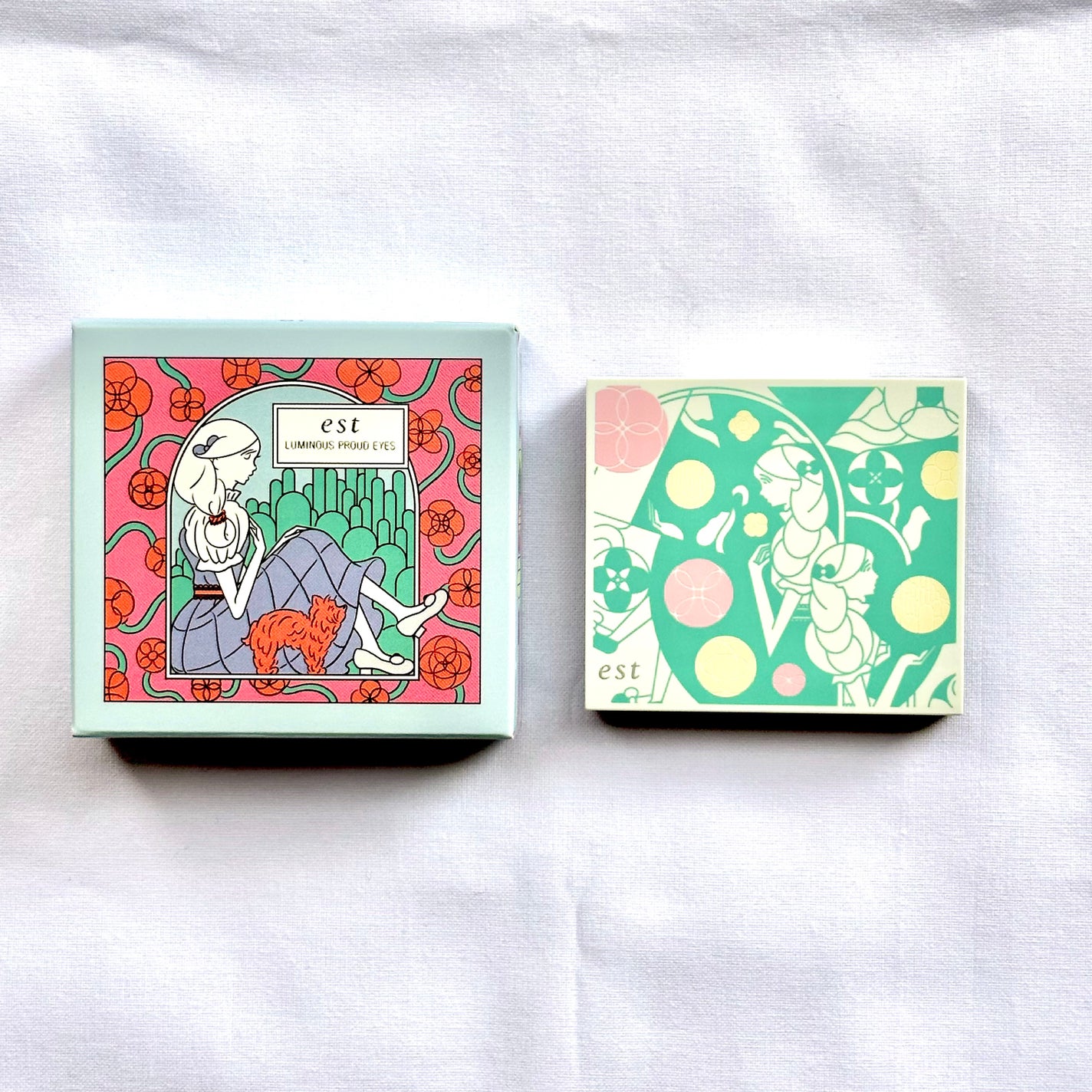 ルミナス プラウド アイズ/est/アイシャドウパレットを使ったクチコミ(2枚目)