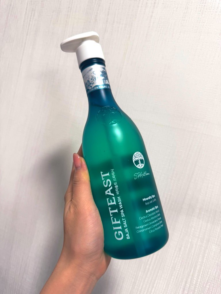 バハソルトスパウォッシュ/GIFTEAST /ボディソープを使ったクチコミ（1枚目）