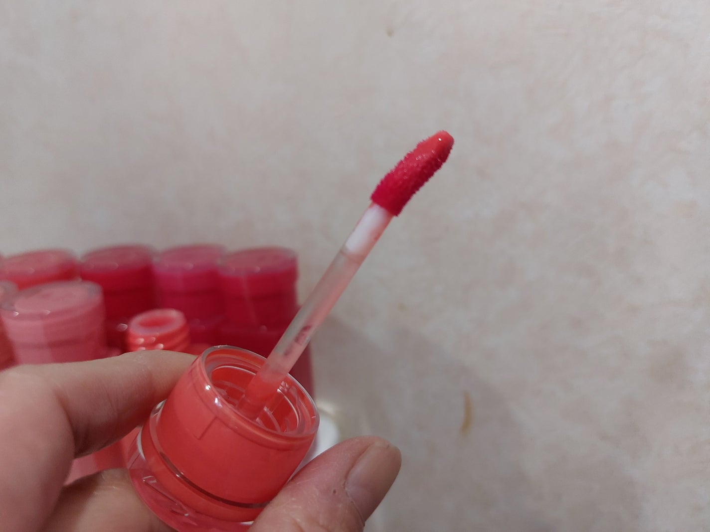 グレイズバウンシングティント/2aN/リップティントを使ったクチコミ(2枚目)