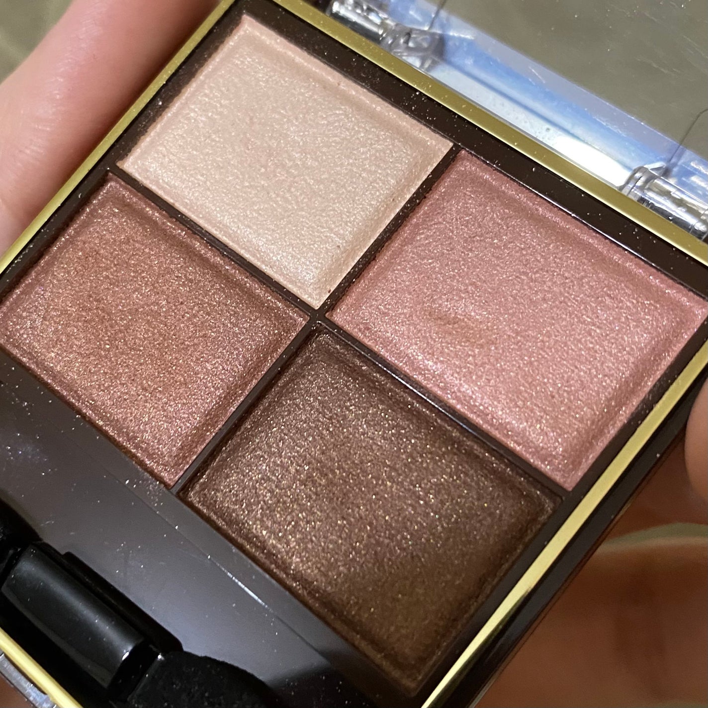 スキニーリッチシャドウ/excel/アイシャドウパレットを使ったクチコミ(4枚目)