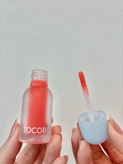 ジューシーベリープランピングリップオイル/TOCOBO/リップグロスを使ったクチコミ(4枚目)