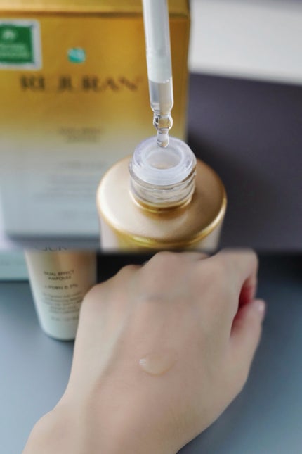 デュアル エフェクト アンプル/REJURAN COSMETICS/美容液を使ったクチコミ(3枚目)