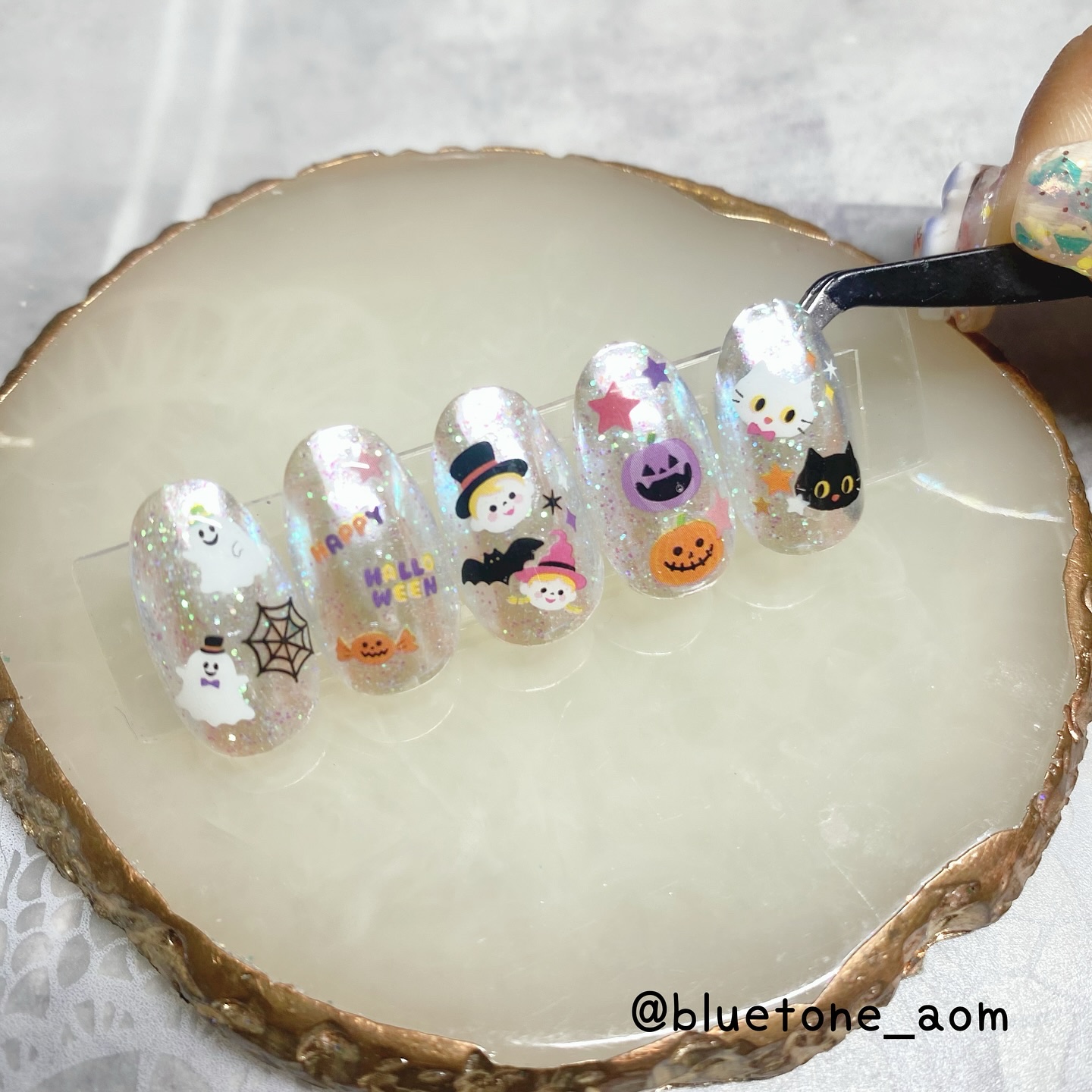 オーロラグリッター/WSPT JAPAN/ネイル用品を使ったクチコミ（2枚目）