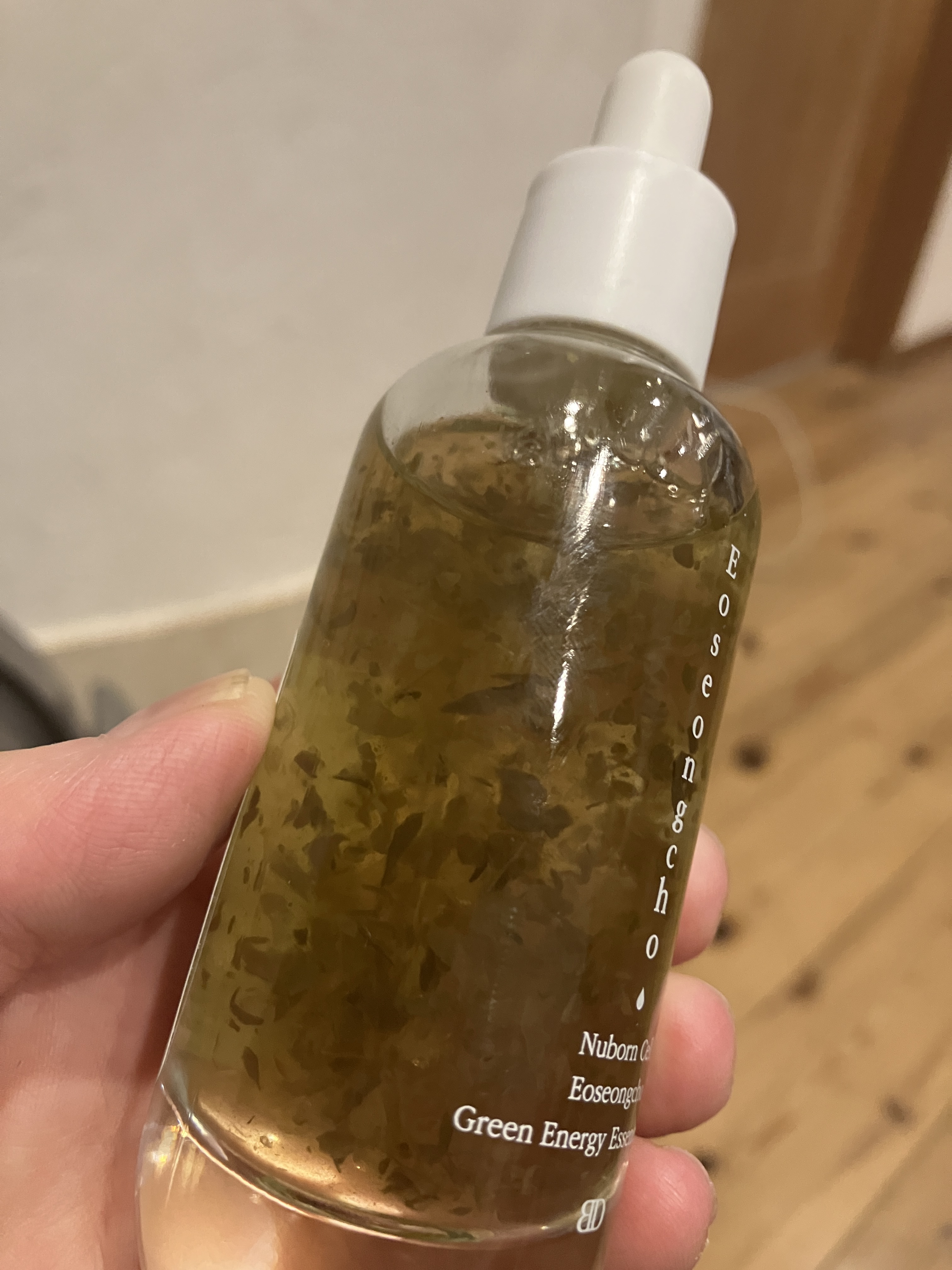 [ブランドゥブ] ヌボンセル ドクダミグリーンエナジーエッセンストナー/BLANC DUBU/化粧水を使ったクチコミ（3枚目）