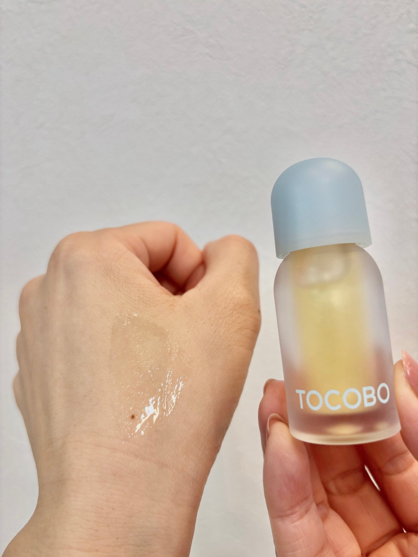 ジューシーベリープランピングリップオイル/TOCOBO/リップグロスを使ったクチコミ(3枚目)