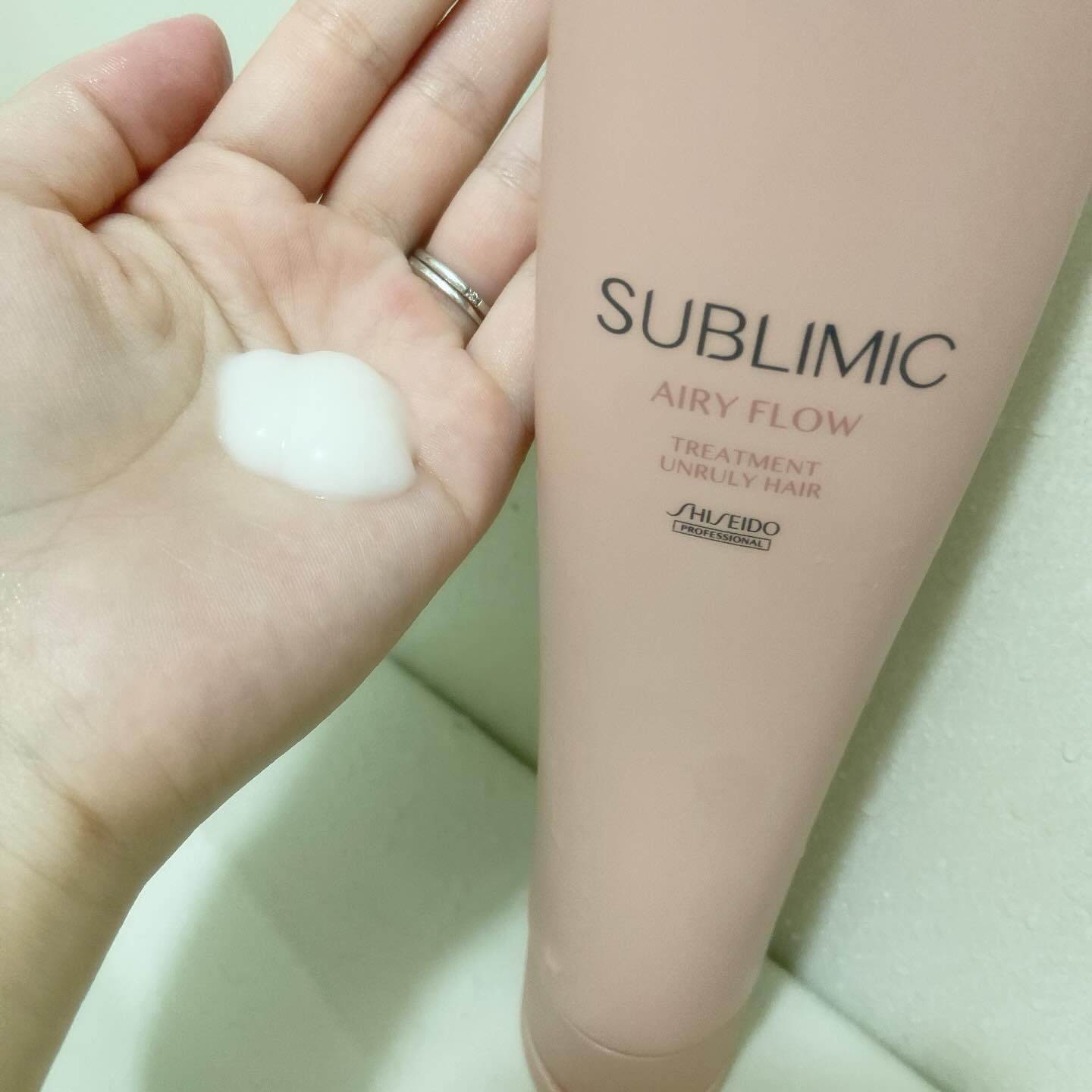 エアリーフロー シャンプー／トリートメント/サブリミック/サロンシャンプーを使ったクチコミ（3枚目）