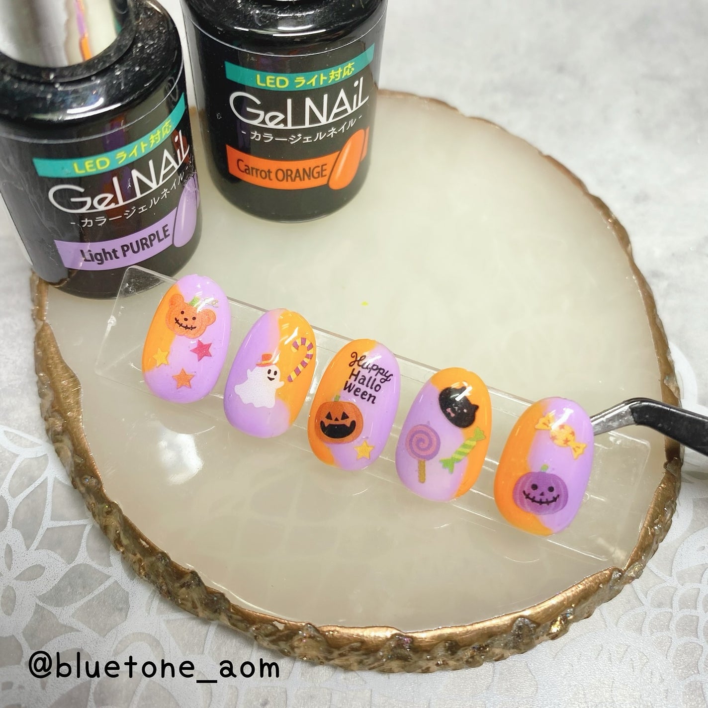 ネイルシール/セリア/ネイルシールを使ったクチコミ(1枚目)