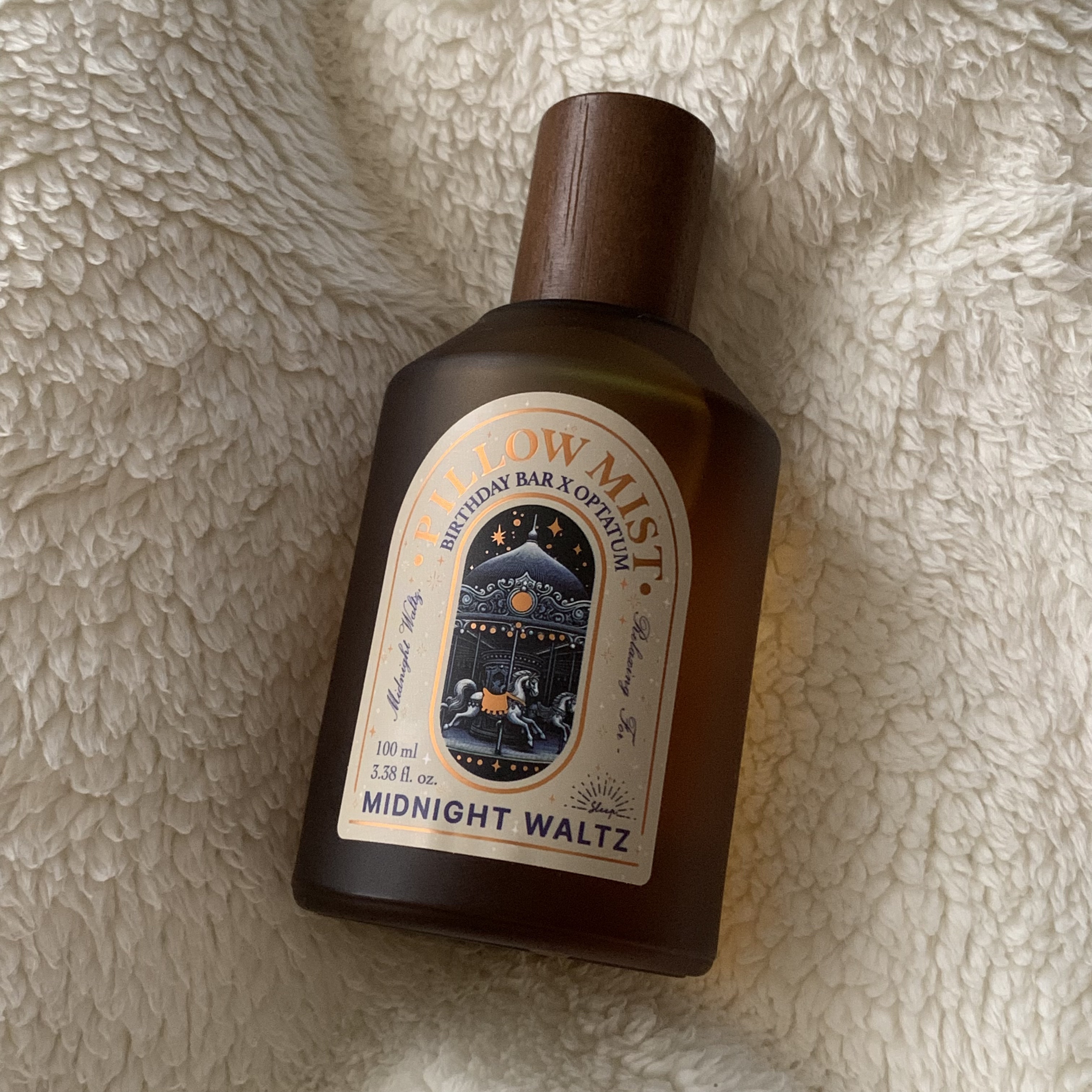 OPTATUM ピローミスト ミッドナイトワルツ/OPTATUM/ルームフレグランスを使ったクチコミ（1枚目）