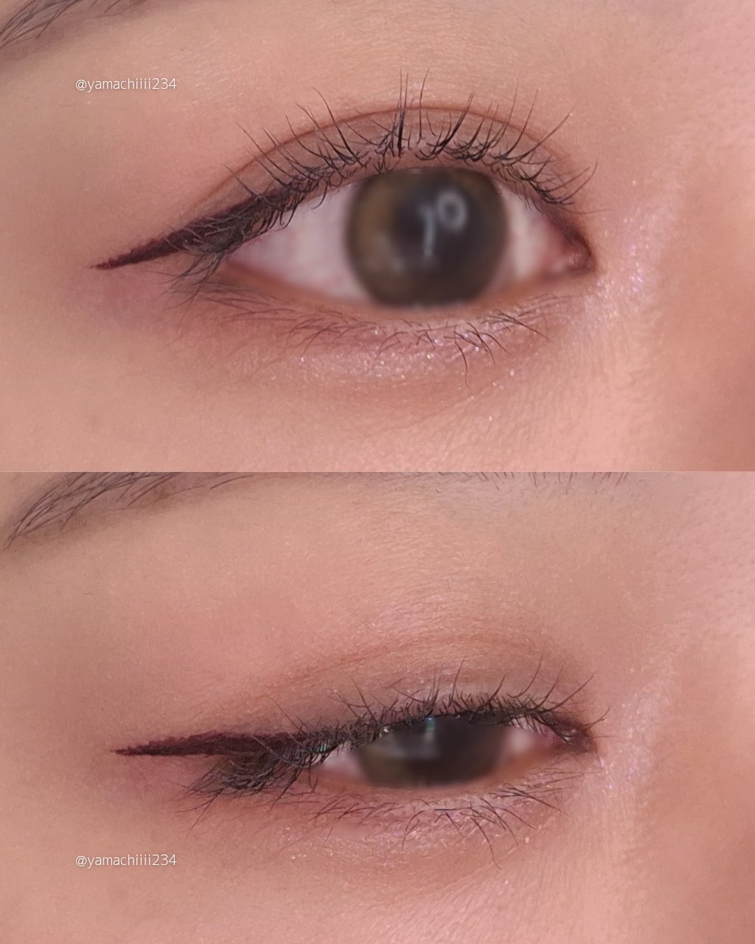 PRETTY EYES/xixi/リキッドアイライナーを使ったクチコミ（2枚目）