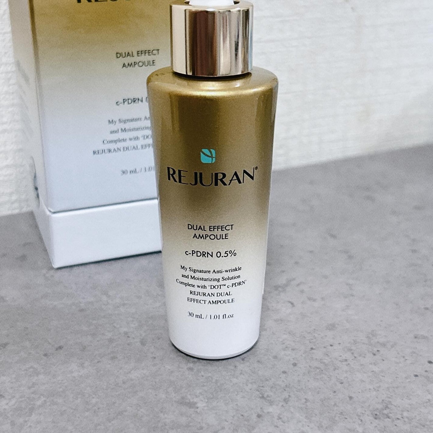 REJURAN デュアルエフェクトアンプル 30ml/REJURAN COSMETICS/美容液を使ったクチコミ(3枚目)